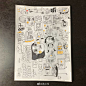 手绘pop生活插画训练营超话跟小元画着玩超话 素材的积累，必不可少 ​​​​