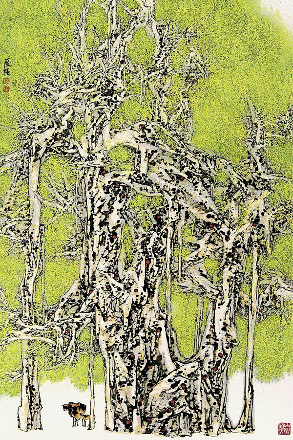 国画】杜应强《山水墨韵》