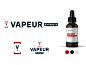 First round of some art direction and branding for an emulsifiers parent company. 3 different brands with different target demos. This is for Vapeur Extracts. Check attachment for a closer look.
