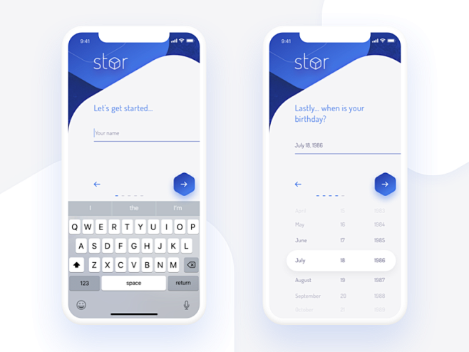 Stor | Mobile App UX...