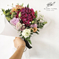 BF中型花束。公众号bloomfloral
