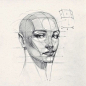 좋아요 10.5천개, 댓글 43개 - Instagram의 FERHAT EDİZKAN(@edizkan)님: "Reilly Head Abstraction method, portrait from imagination #imagination #illustration #drawing…"