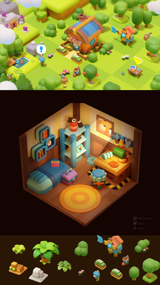 3D Blender3d Concept Digital Art Gameart Gamedev Mobilegames Render 