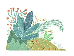 手绘植物图片—正版手绘植物图片_高清手绘植物图片购买、下载-视觉中国vcg.com