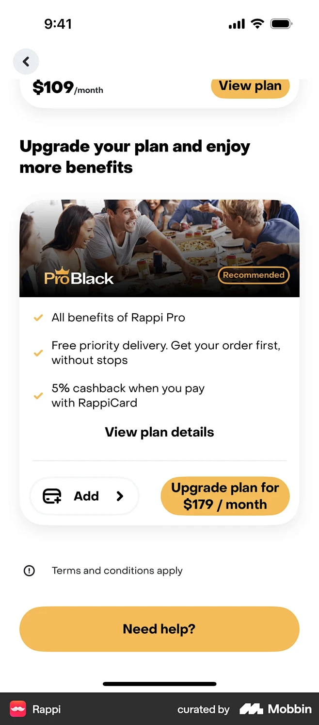 Rappi screen