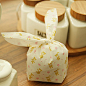 卡哇伊兔耳朵造型花朵熊熊礼品包装袋/糖果袋/小物包装袋2款选 #采集大赛#