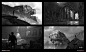 Uncharted 4 - B&W Sketches, Eytan Zana : A big chunk of the exploration sketches done for Uncharted 4.