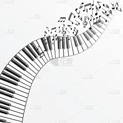 音乐背景与钢琴