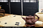 茶壶与棋盘,传统文化,文化艺术,摄影,汇图网www.huitu.com
