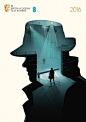 BAFTA 2016 Best Film posters by Levente Szabo