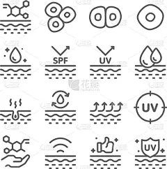绘画插图,计算机图标,矢量,大于号,干的,接力赛,防紫外线,细胞,美容