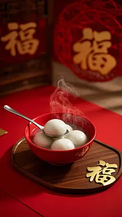 元宵节，上元节，汤圆节，竖版 (5)