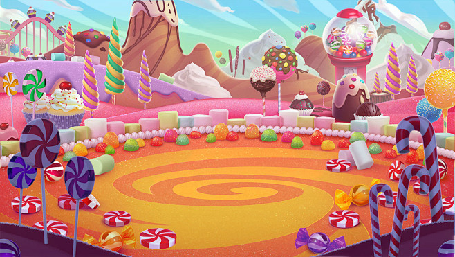 Candy world - Playgr...