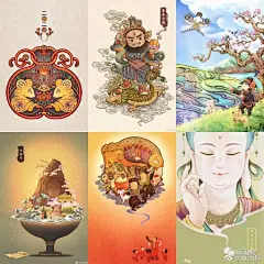 鱼雨桐商业插画打卡群超话 
录制完大家的作业点评视频，
2019年【商业插画国风典藏】课程正式结束！
国风班的大家都很努力，也很活泼，
看着大家一起讨论，一起学习，
一起绘画，一起熬夜完成作业，
并且积累了很多优秀的作品。...展开全文c