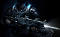 General 2880x1800 Gears of War video games weapon fantasy weapons render Gears of War 4