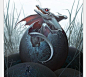 龙类生物 怪物参考CG 游戏原画 造型 素材包 画集 图集 龙 魔兽-淘宝网