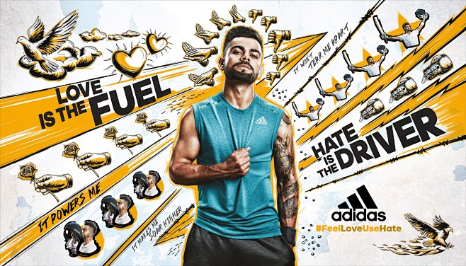 Adidas:  Yellow