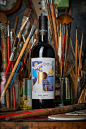 43oz art design studio enoteria platon label design Moldova naming Packaging painting   wine label