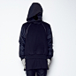 UNDERCOVER 男装羊毛皮袖棒球外套 2014AW - Undercover