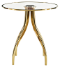 Round Chairside Table | Bernhardt