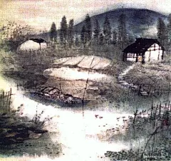 柳枝轻盈 春雨梳洗
争先恐后隆起青春活力
早熟的桃花 落水为舟
羞红了幸福的涟漪