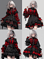 向你跑来的魔法少女！服装角色设定
