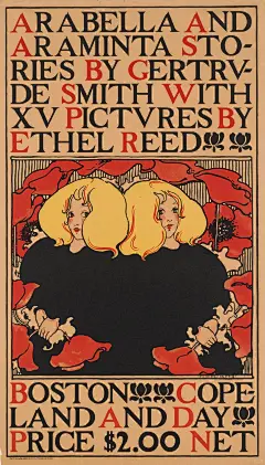 旧书排版(66)-女士/1895/海报/美国 - 小红书