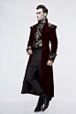 devil fashion恶魔时尚男装 中世纪贵族伯爵哥特风假两件礼服外套-淘宝网