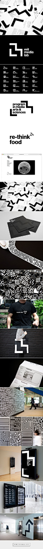 The new MIT media lab identity by Pentagram | Michael Bierut: 