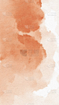 手绘水彩画抽象橘色的秋天背景。用于卡片，印刷品，明信片，传单，横幅