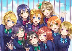 LoveLive高坂穂乃果壁纸图包原画插画素材P站同人图合集 – ACG图包网
