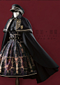 Bakemono -The Elegy of Valkyrie- Military Lolita Skirt