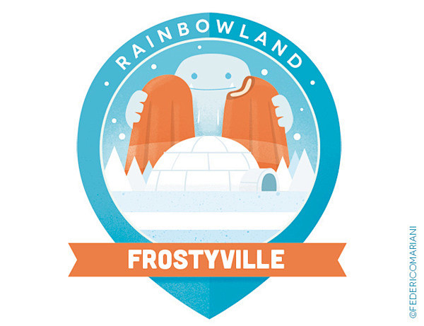 RAINBOWLAND Badges :...
