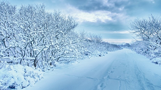 ID-937190-高清晰冬季雪景路高清...