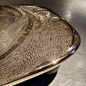 The ORICHALQUE collection - Coffee table - This unique creation in engraved bronze and resin is a tailor-made project for a private residence