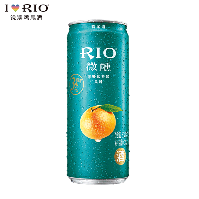 RIO/锐澳 3度微醺系列 西柚口味33...