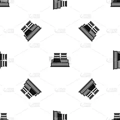 黑色,式样,发电站,几何形状,化学制品,工业,建筑业,图像,重复
