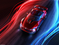 Volkswagen GTI Roadster Concept 扁平风蔓延到汽车设计界