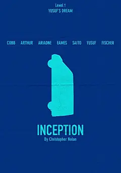 Inception盗梦空间：30张漂亮的海报、图表设计