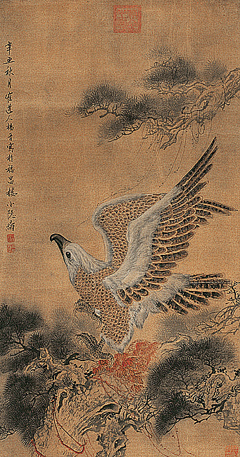宫廷画家杨晋作品欣赏