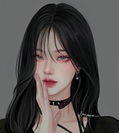 二元说采集到插画人