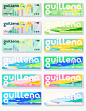 《guillena纪莲娜》品牌升级设计-古田路9号-品牌创意/版权保护平台