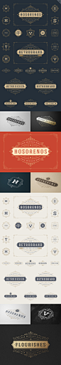 100 Ornaments Logos & Monogram by Vasya Kobelev : Simple LicenseFile Types JPG, AI, All FilesFile Size 98.8 MBVectorYes