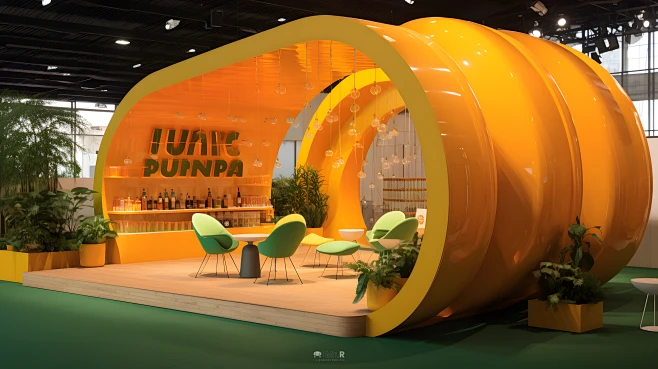 展台设计，展厅设计，3d效果图， 展台 活动 创意 展览 展览设计 Exhibition Stand booth ai midjourney ...