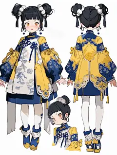 古风 新中式 oc服设 ootd - 小红书-花瓣网