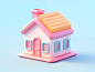 3D Cartoon House, 3D Pastel Cartoon House, 3D pastel House 3d ai 3d ai design 3d ai house 3d cartoon house 3d cartoon logo 3d cute house 3d designer 3d funny house 3d home 3d house 3d house design 3d mascot ai cartoon 3d cartoon house cartoon logo fiverr 