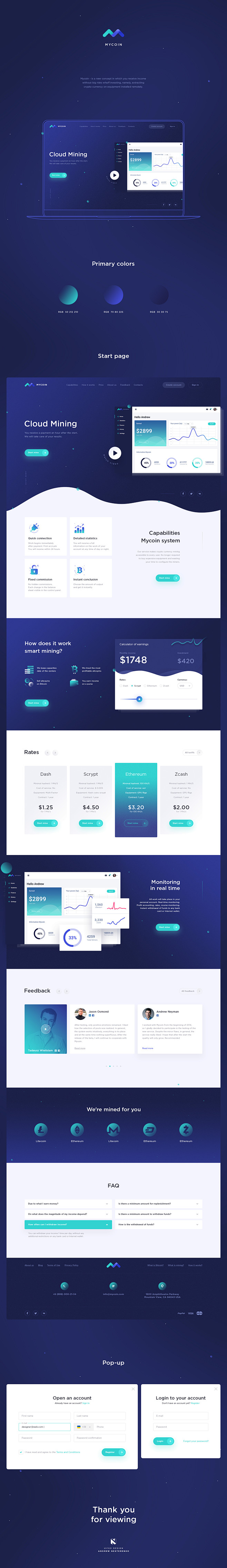 Landing Page for clo...
