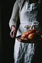 Vanilla Bean Brown Butter Roast Chicken by Eva Kosmas Flores | Adventures in Cooking