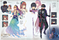 異世界ファンタジーのキャラクターコレクション