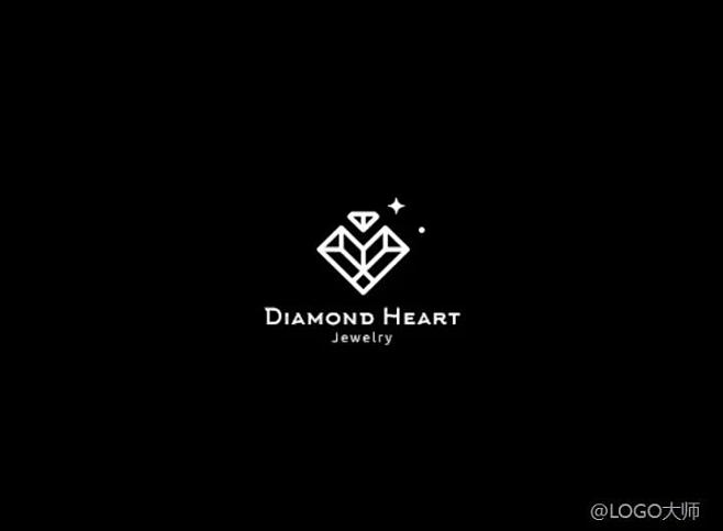 钻石元素LOGO设计